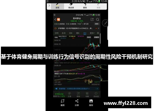 基于体育健身周期与训练行为信号识别的周期性风险干预机制研究